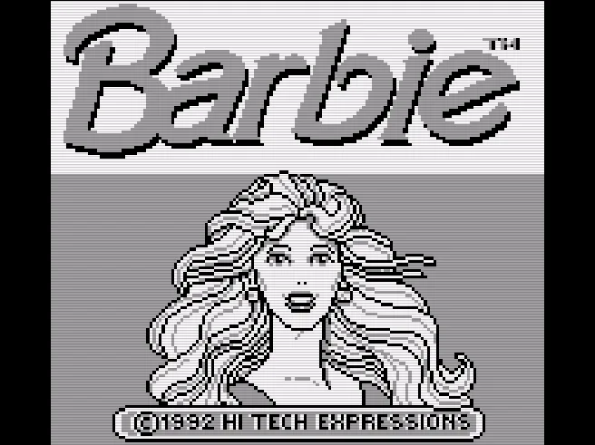 Barbie - Game Girl