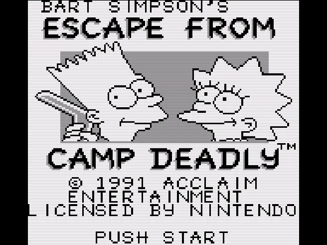 Bart no Survival Camp