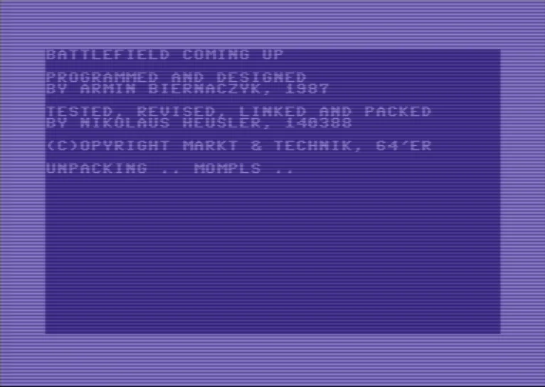 Battlefield (1988)(Markt & Technik)(de en)