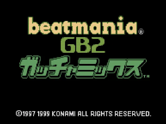 Beatmania GB 2 - Gotcha Mix (SGB Enhanced)