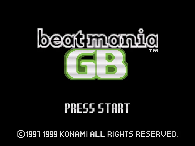 Beatmania GB (SGB Enhanced)