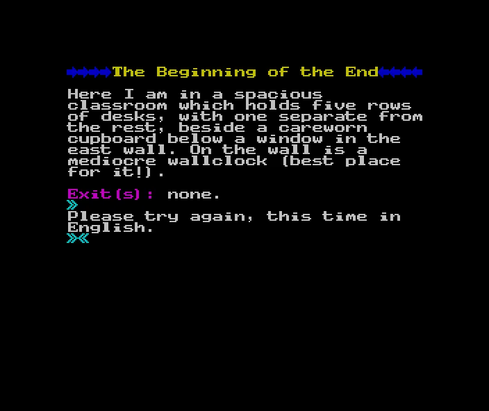 Beginning of the End, The (Part 1 of 2)