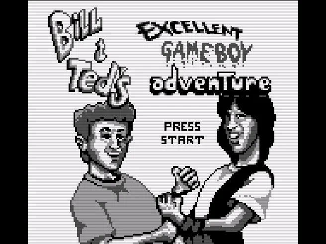 Bill & Ted's Excellent Game Boy Adventure - A Bogus Journey!