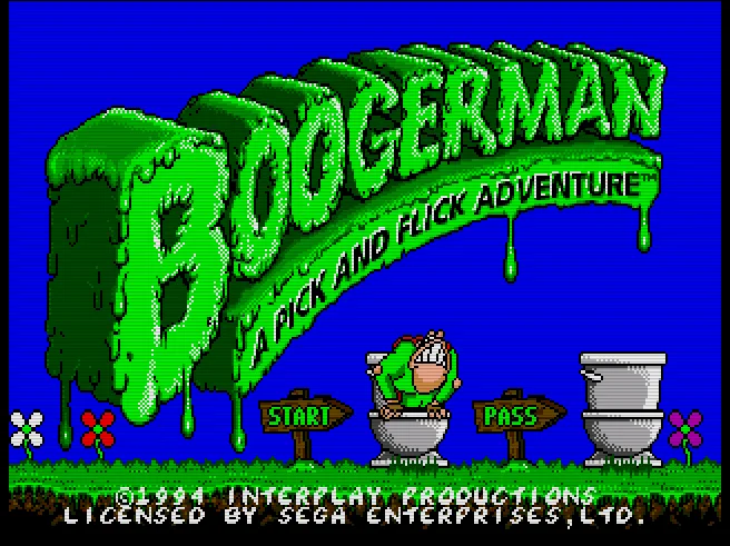 Boogerman - A Pick and Flick Adventure
