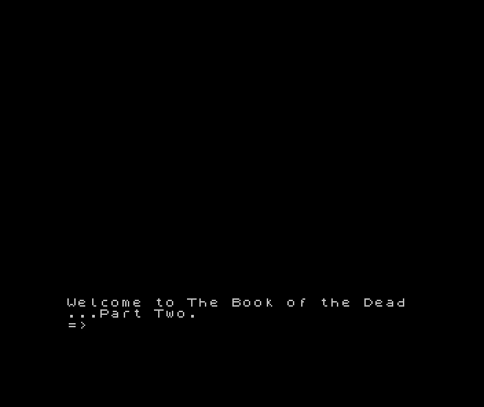 Book of the Dead (Part 2 of 2)