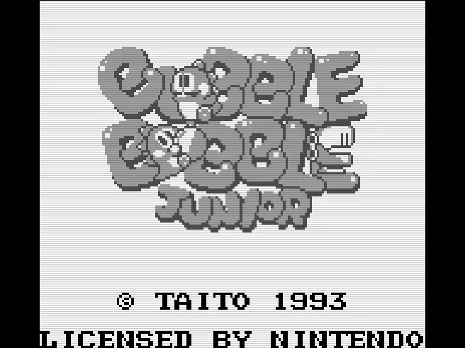 Bubble Bobble Junior