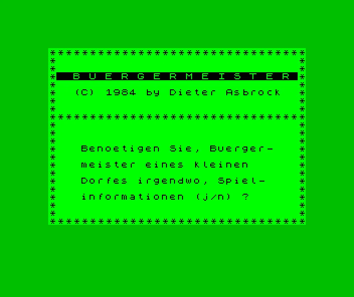 Buergermeister [a]