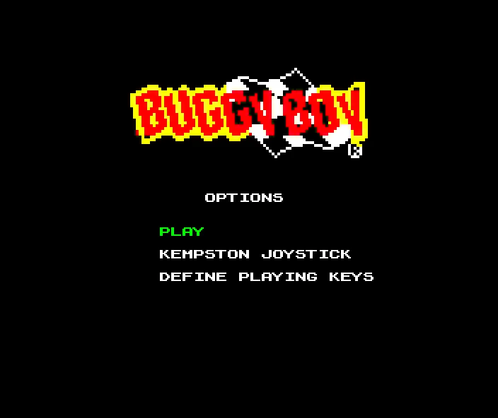 Buggy Boy - East Track