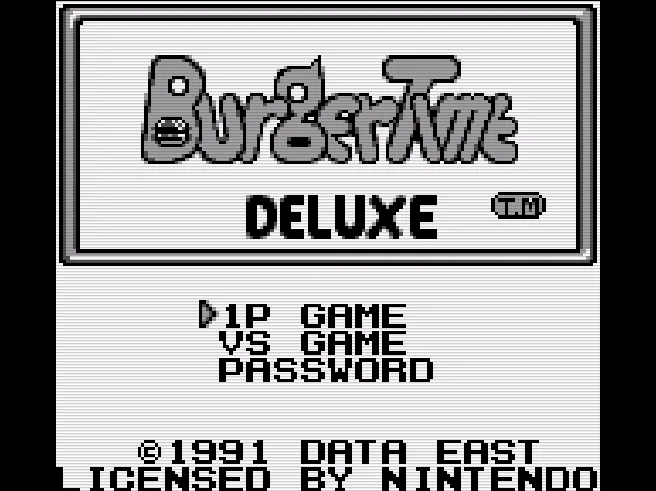 BurgerTime Deluxe