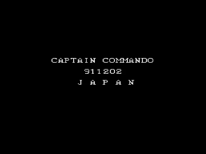Captain Commando