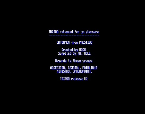 Catch 'Em (1992)(Global Software)[cr Triton][t +7 GOD]