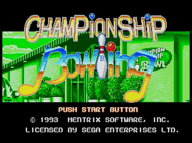Championship Bowling