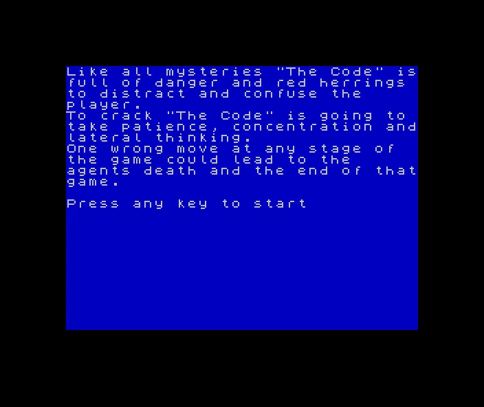 Code, The