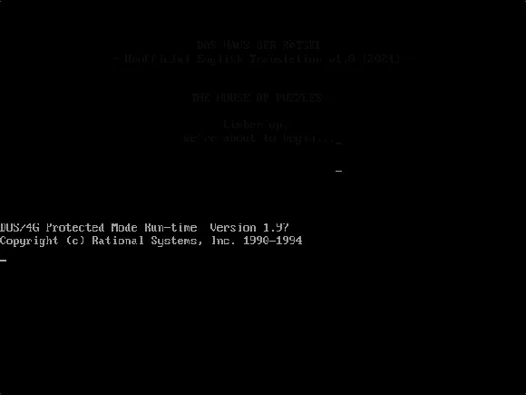 Das Haus der Rätsel / The House of Puzzles [unofficial English translation v1.0]