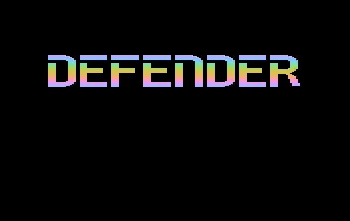 Defender Logo Demo 1 (2006) (John Payson)