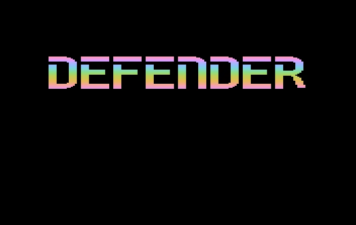 Defender Logo Demo 1 (2006) (John Payson)