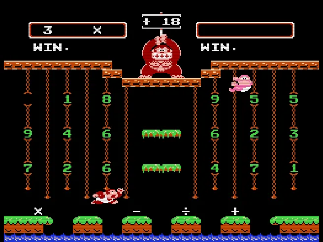 Donkey Kong Jr. Math