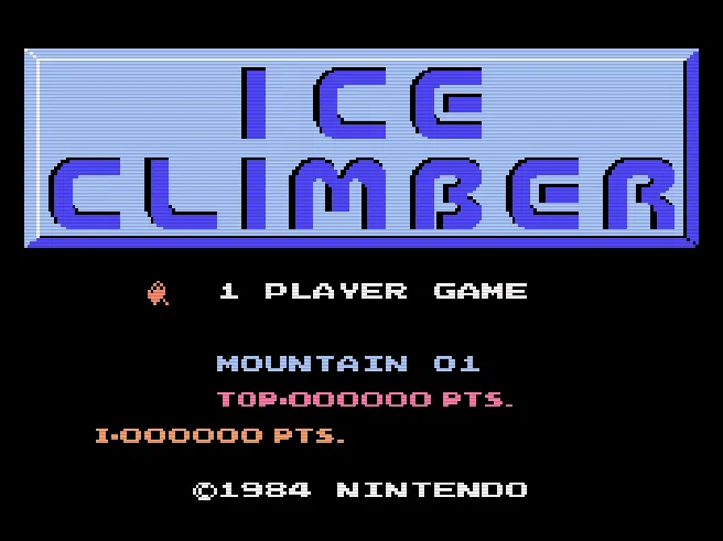 Famicom Mini 03 - Ice Climber