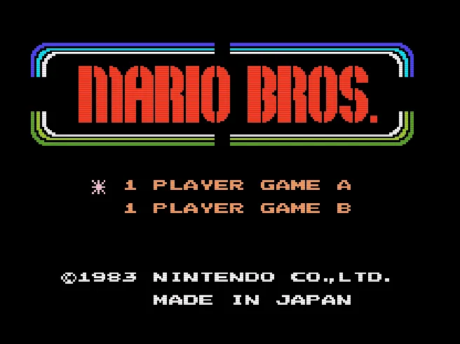 Famicom Mini 11 - Mario Bros.