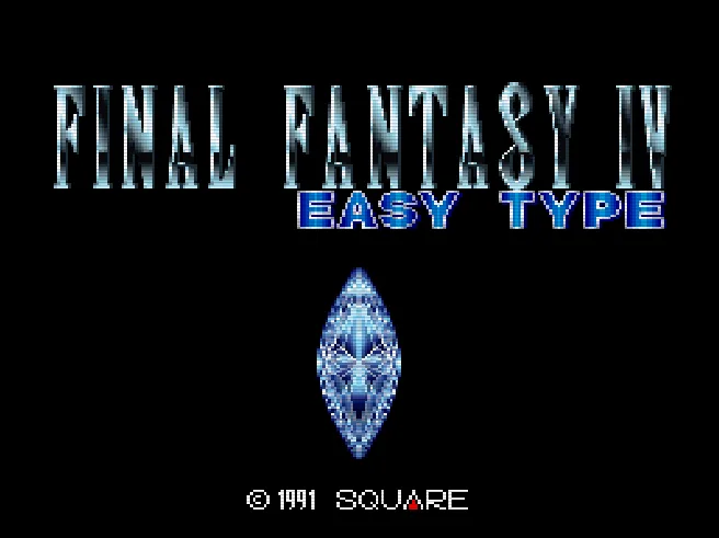 Final Fantasy IV - Easy Type
