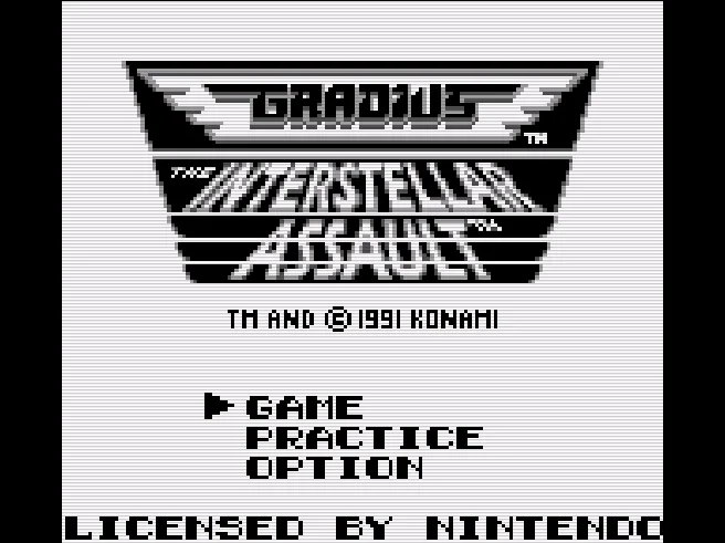 Gradius - The Interstellar Assault