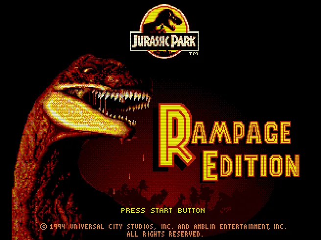 Jurassic Park - Rampage Edition