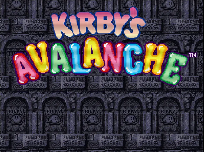Kirby's Avalanche
