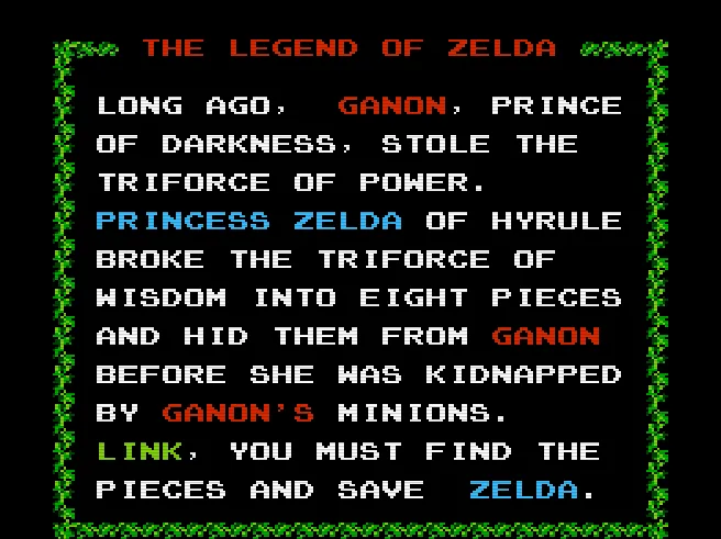 Legend of Zelda, The