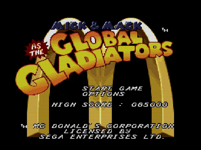 Mick & Mack as the Global Gladiators