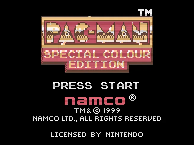 Pac-Man - Special Colour Edition (SGB Enhanced)