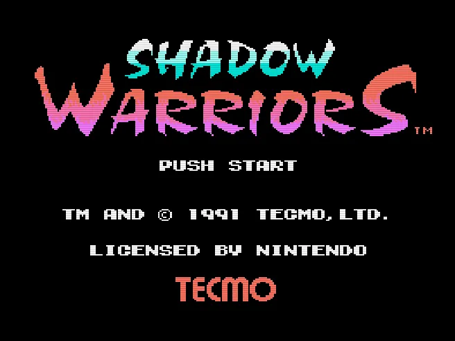 Shadow Warriors - Ninja Gaiden