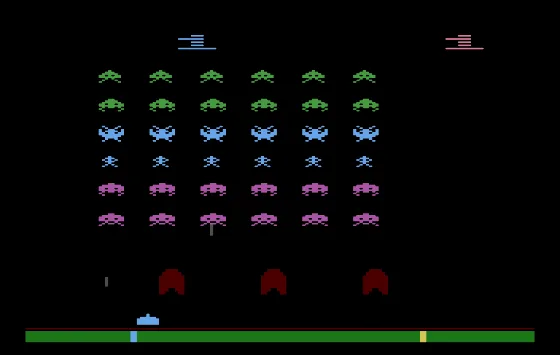 Space Invaders Deluxe (Space Invaders Hack) (2005) (Kurt Howe) (8K)