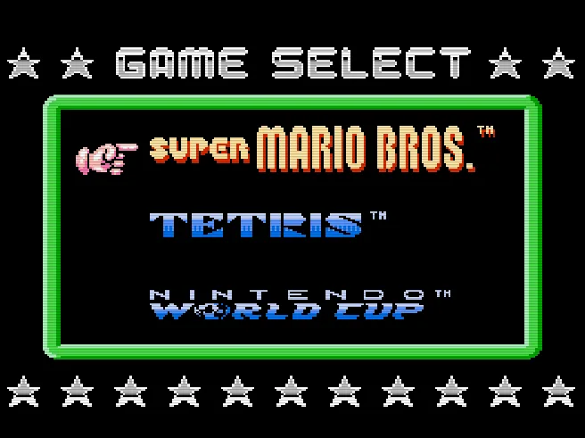 Super Mario Bros. + Tetris + Nintendo World Cup