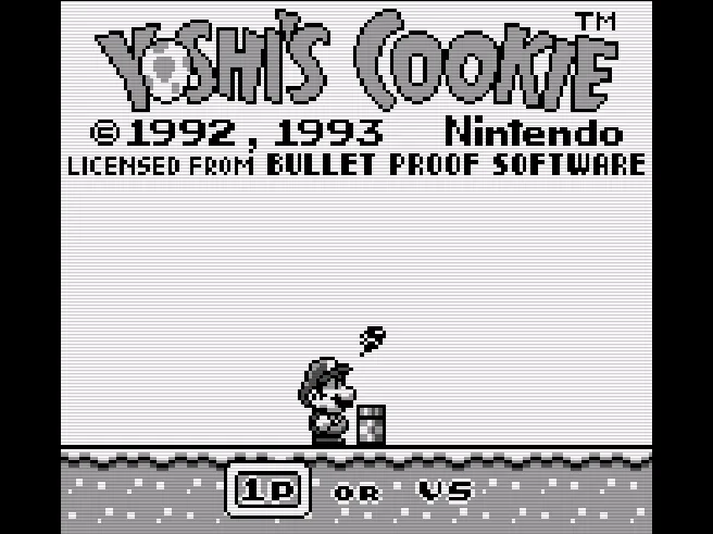 Yoshi's Cookie